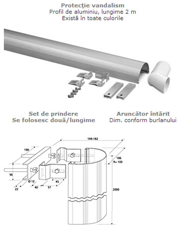 Plannja Downpipe protection